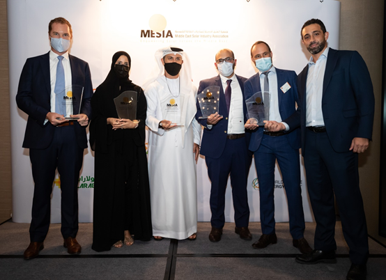 www.jiuyou.com Al Dhafra Photovoltaic Project Wins a MESIA Annual Award